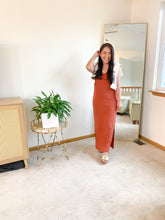 Load image into Gallery viewer, BASIC V-NECK MAXI DRESS