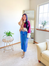 Load image into Gallery viewer, The Aimee Mock Neck Colorblock Sweater