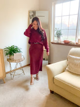 Load image into Gallery viewer, The Natalie Plus Mock Neck Ribbed Sweater