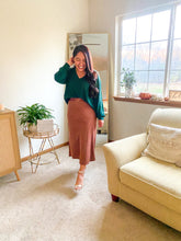 Load image into Gallery viewer, The Nelly Solid Oversized V Neck Pullover Sweater