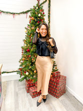 Load image into Gallery viewer, BIG BOW HEAVY KNIT CAMI TOP WITH SMOCKED BACK