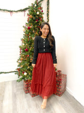 Load image into Gallery viewer, THE DAWN POLKA DOT TULLE STRAP MIDI DRESS