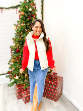 Load image into Gallery viewer, High neck puffer vest