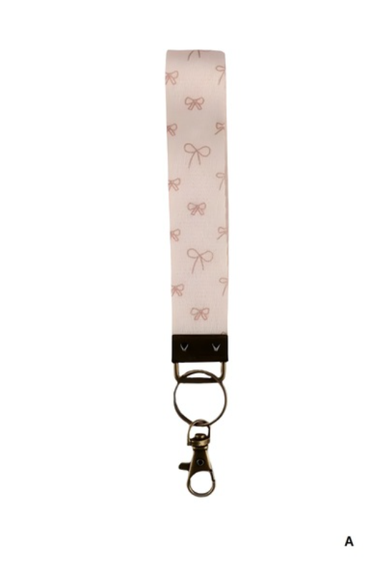 The Trendy Design Wristlet Keychain Lanyard