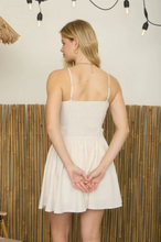 Load image into Gallery viewer, THE KAYLANI BASQUE WAIST SPAGHETTI STRAP MINI DRESS
