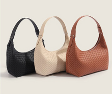 Load image into Gallery viewer, Woven weave underarm shoulder bag
