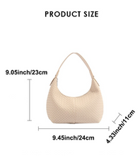 Load image into Gallery viewer, Woven weave underarm shoulder bag
