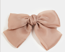 Load image into Gallery viewer, The Penny Soft Bow Ribbon Hair Clips
