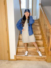 Load image into Gallery viewer, OVERSIZED DENIM SHACKET
