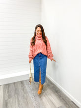 Load image into Gallery viewer, The Frances Mock Neck Sweater
