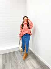 Load image into Gallery viewer, The Frances Mock Neck Sweater
